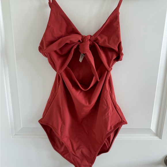 Wilfred Tie-Up Cut-Out Bodysuit - Picture 3 of 4